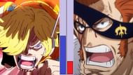 Sanji vs Drake in One Piece (Image via Toei Animation)